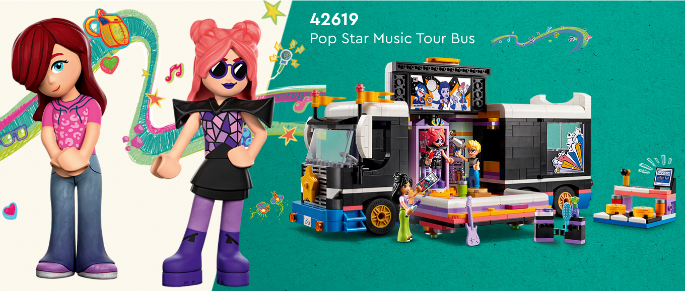 Lego friends 2025 bus argos