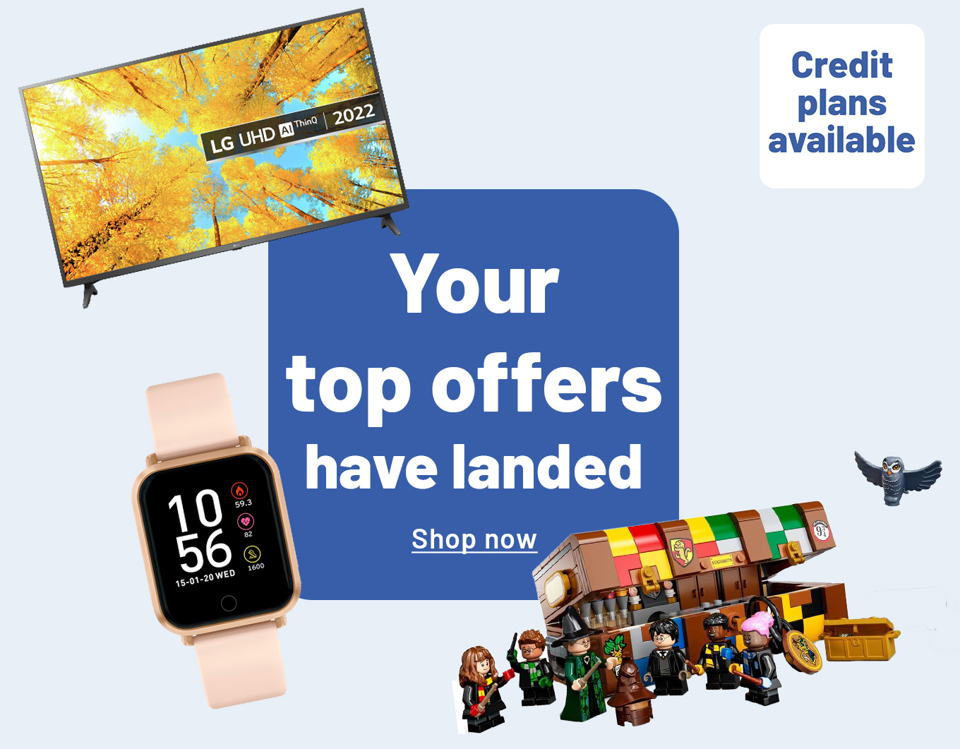 Your top offers have landed