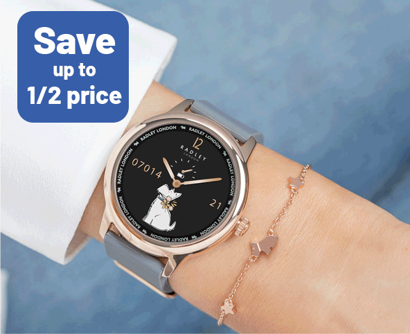 Save up to 1/2 price on selected watches