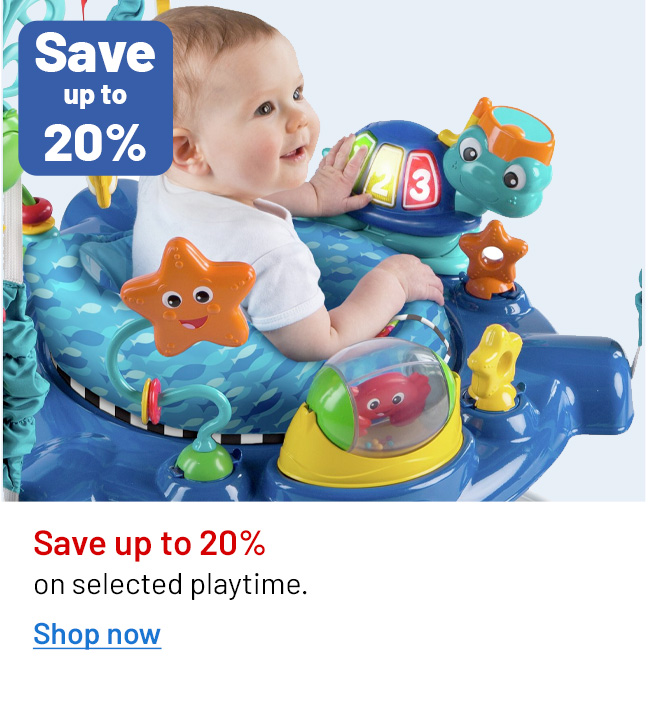 Save up to 20% on selected playtime