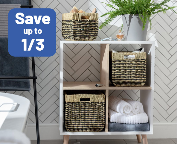 Save up to 1/3 on selected home